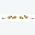 Youngs Wood Sunflower Tabletop Garland with Blessing Beads Sign 73467